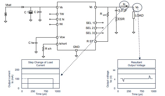Schaltungsanordnung - STMicroelectronics L99VR02J Linearer Spannungsregler